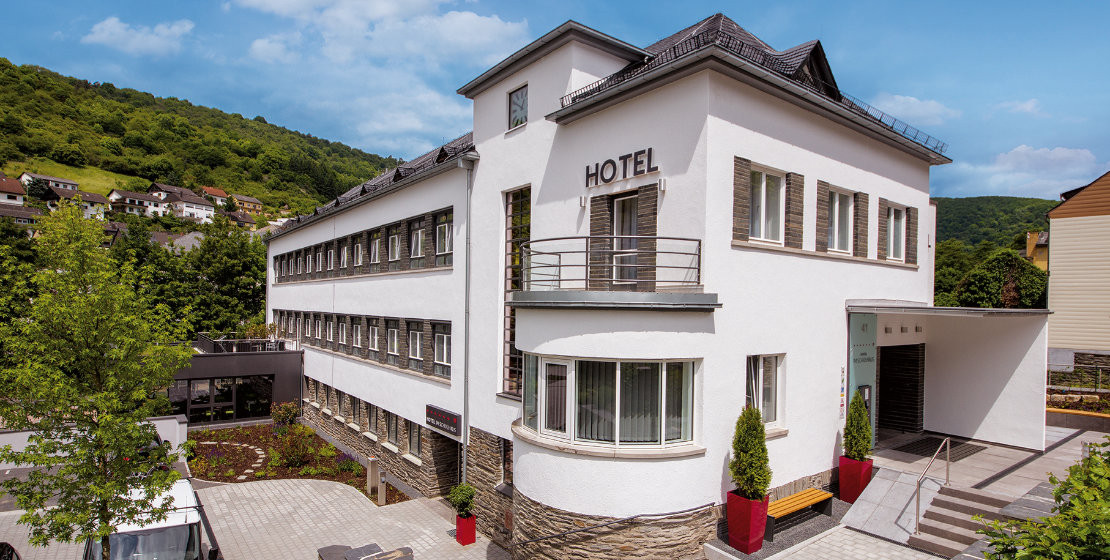 Alte Wisperschule in Lorch im Rheingau ist heute ein modernes Hotel