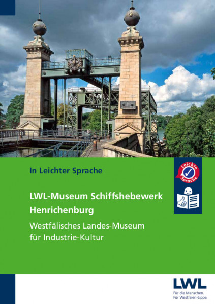 Broschüre LWL-Museum Schiffshebewerk Henrichenburg in Leichter Sprache