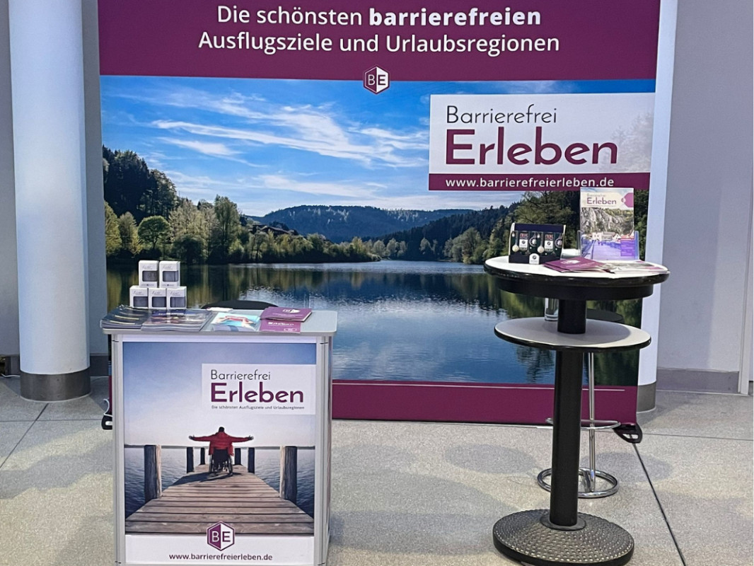 Stand auf dem Deutschen Tourismustag in Bielefeld - © so barrierefrei erleben GmbH Stand auf dem Deutschen Tourismustag in Bielefeld - © so barrierefrei erleben GmbH