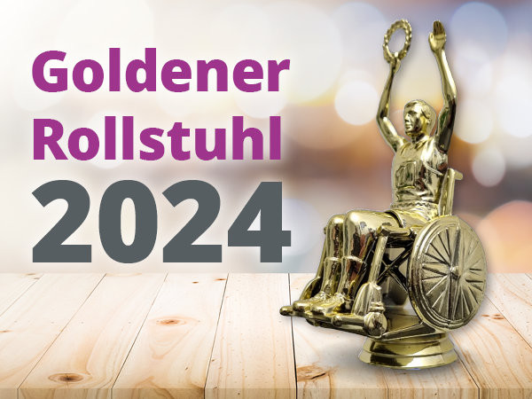 Barrierefrei erleben ist Gewinner des Goldenen Rollstuhls 2024