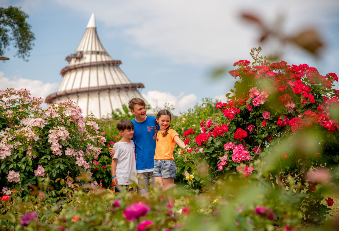Elbauenpark in Magdeburg - Elbauenpark, im Hinterhrund der Jahrtausendturm; das Foto darf einmalig lediglich im Zusammenhang mit aktueller redaktioneller Berichterstattung, Imagewerbung bzw. Bewerbung von Reisen nach Magdeburg veröffentlicht werden. Eine weitergehende kommerzielle Nutzung ist nicht erlaubt. - © Magdeburg Marketing, Andreas Lander Elbauenpark in Magdeburg - Elbauenpark, im Hinterhrund der Jahrtausendturm; das Foto darf einmalig lediglich im Zusammenhang mit aktueller redaktioneller Berichterstattung, Imagewerbung bzw. Bewerbung von Reisen nach Magdeburg veröffentlicht werden. Eine weitergehende kommerzielle Nutzung ist nicht erlaubt. - © Magdeburg Marketing, Andreas Lander