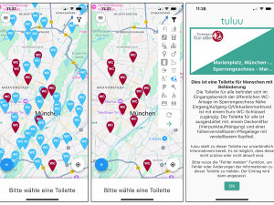 Screenshot der Darstellung von Toiletten für Alle auf tuluu. Foto: © tuluu