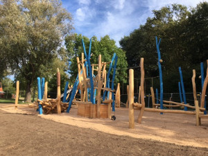 Barrierefreie Spielplätze im Fränkischen Seenland. Foto: © Zweckverband Rothsee
