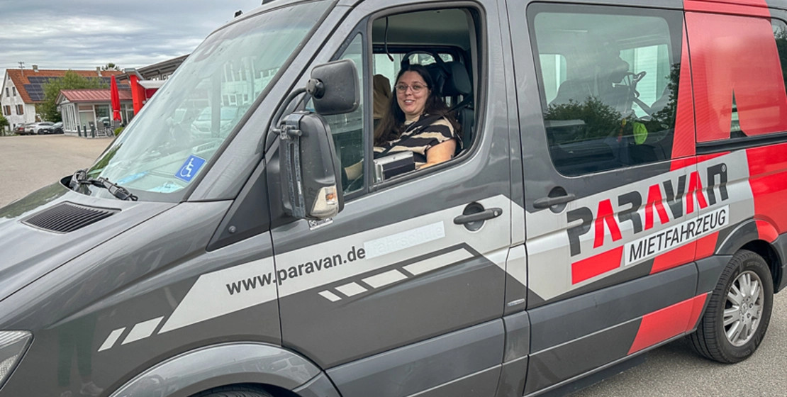 Rollstuhlgerecht umgebautes Mietfahrzeug von PARAVAN