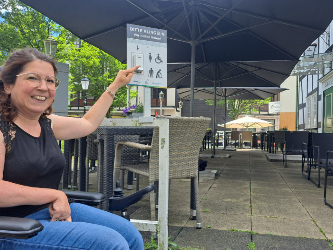 Barrierefreie Angebote in den gastronomischen Betrieben - Viele gastronomischer Betriebe bieten barrierefreie Angebote - © Susanne Träger; Stadt Hilchenbach