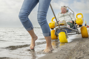 Strandrollstühle zum ausleihen - © Oliver Franke