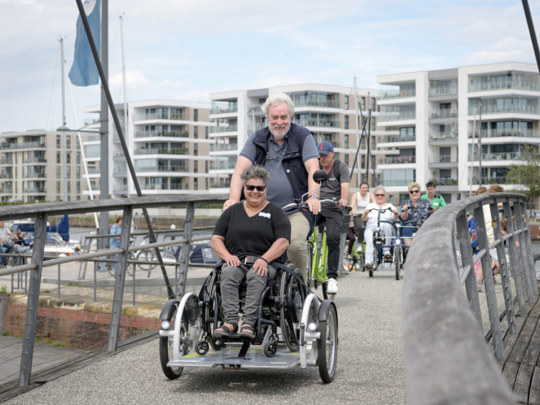 Touren mit dem Rollstuhl-Rad - © Ralf Masorat