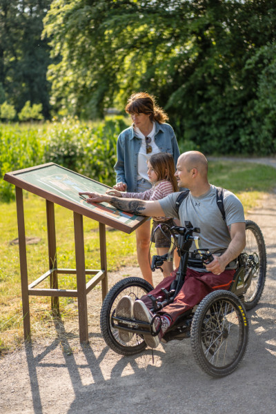 Handbike-Routen durch die Natur - © Dennis Stratmann | Proshooto.com
