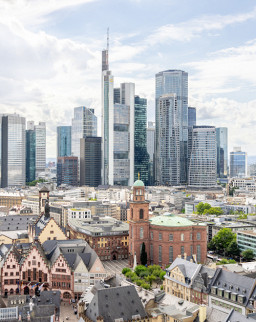 Panorama von Frankfurts Skyline | © #visitfrankfurt | David Vasicek