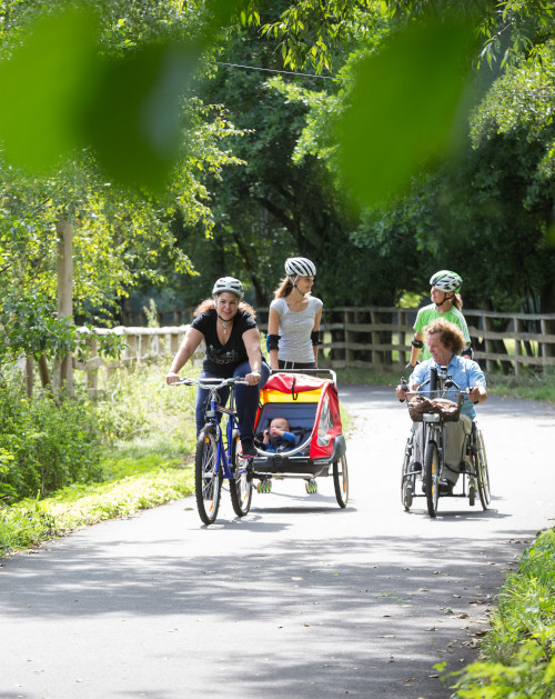 Barrierefrei durch den Naturpark Hoher Fläming | © TMB-Fotoarchiv | Yorck Maecke