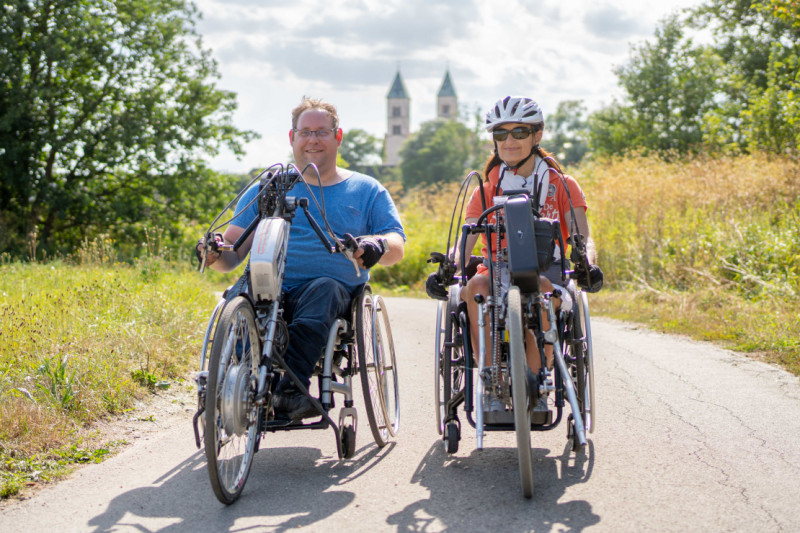 Handbike-Tour durch die Region - © Tourismusverband Kelheim | Juergen Würzinger