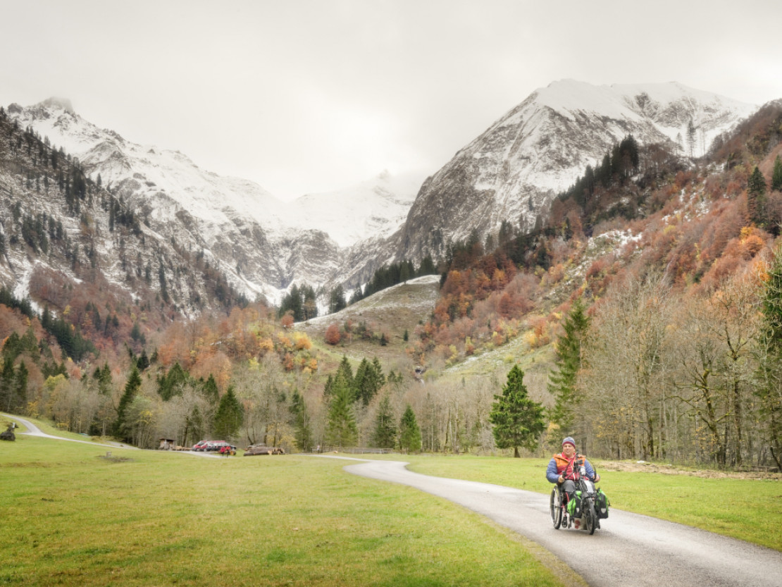 Handbike-Tour bei Oberstdorf - © erlebe.bayern | Tobias Gerber