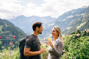 Inmitten der alpinen Genusswelt - © Tourismusverein Passeiertal | Benjamin Pfitscher