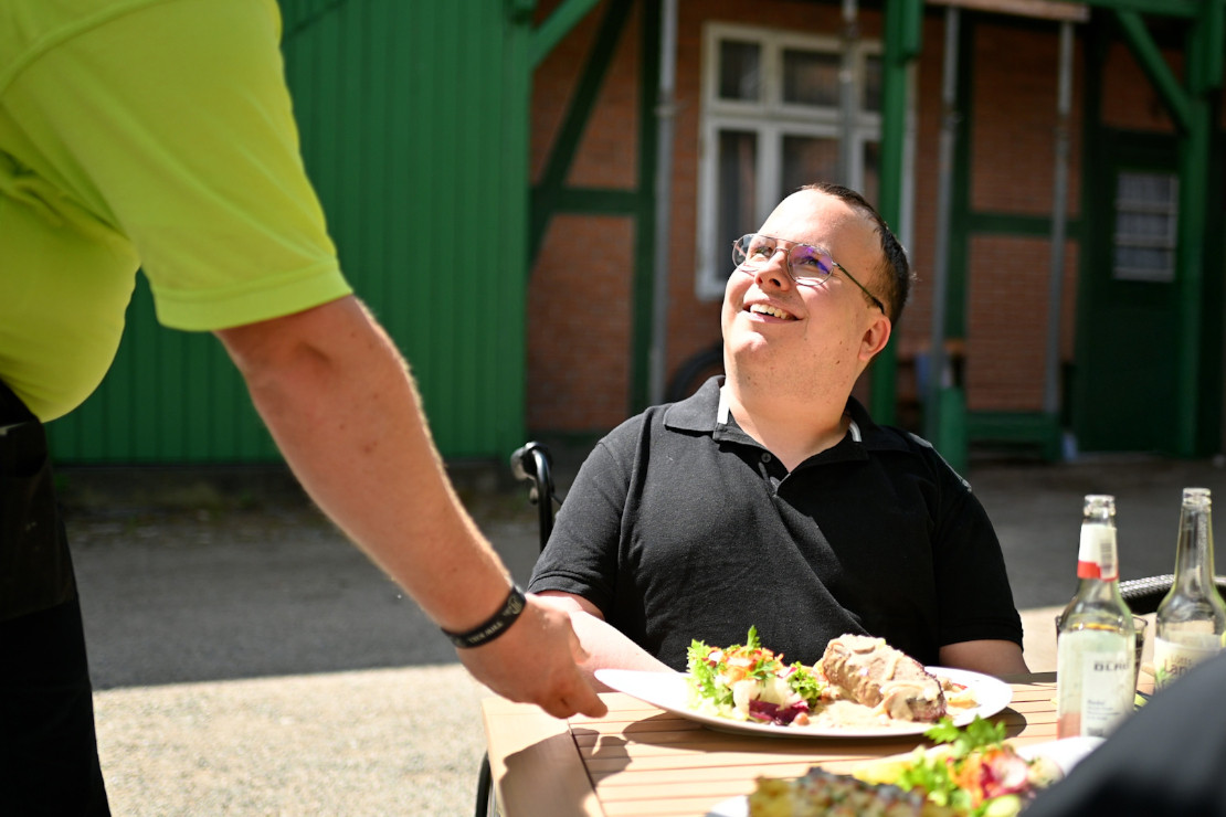 Café Spindel mit Biergarten - © landesverein.de