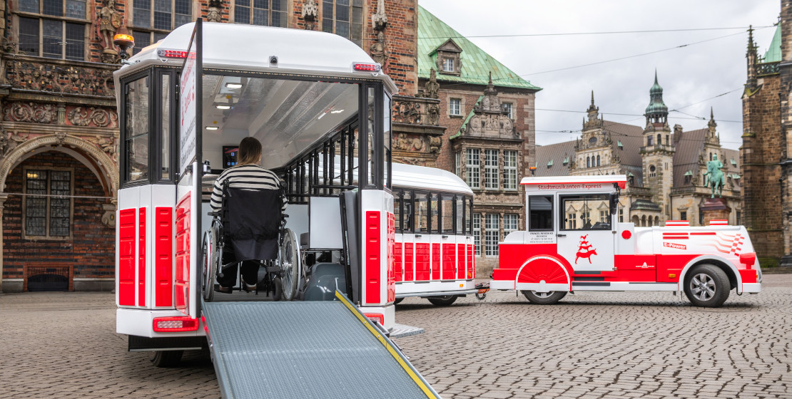 Stadtmusikanten-Express jetzt barrierefrei unterwegs