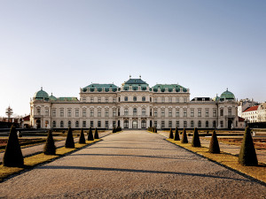 Das prachtvolles Barockschloss Belvedere in Wien | © WienTourismus | Paul Bauer