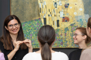 Rundgänge in Gebärdensprache im Schloss Belvedere - © Ouriel Morgensztern