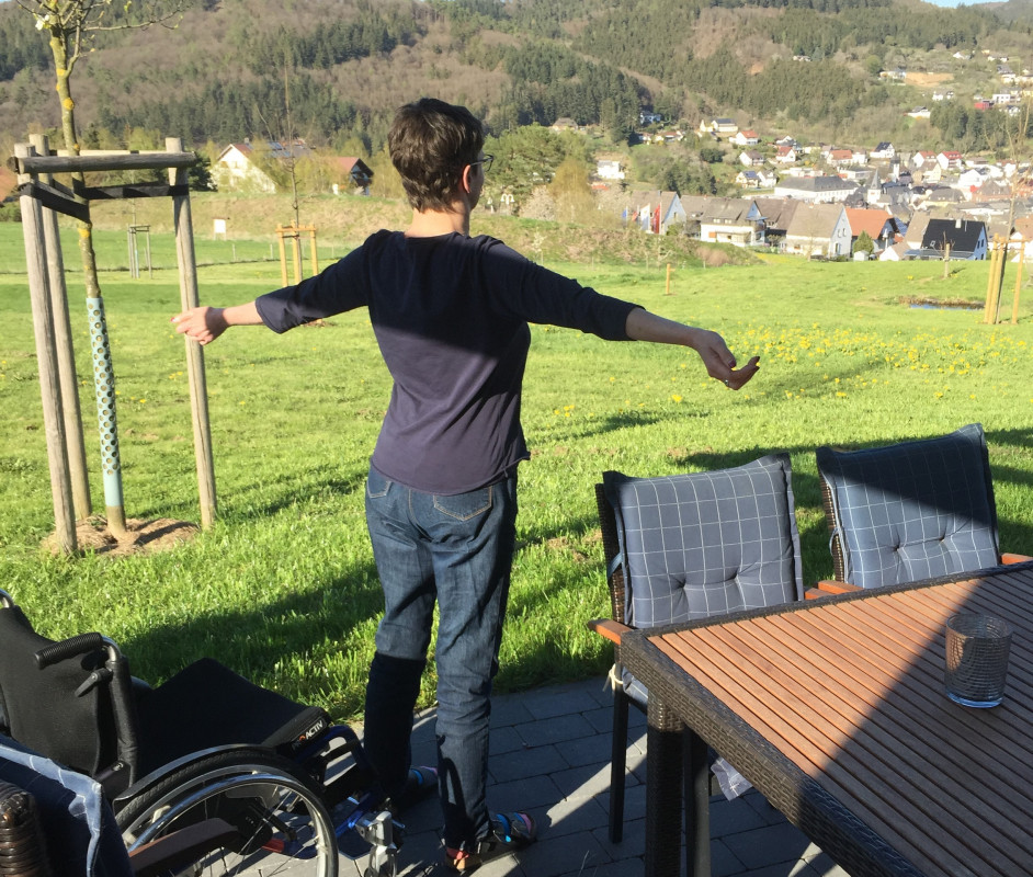 Blick von der Terrasse in die Eifel - © Katja Kerschgens Blick von der Terrasse in die Eifel - © Katja Kerschgens