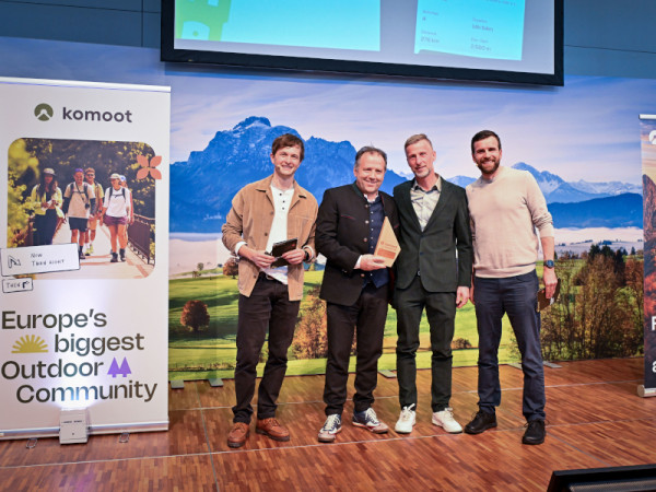 Komoot Spirit Award Verleihung auf der CMT 2026 | © Gabriele Griessenboeck