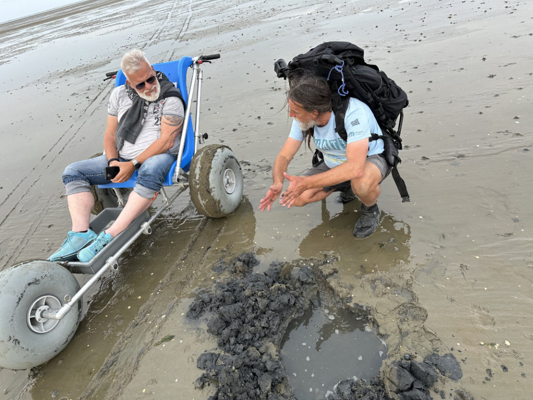 Wattwanderung in Ostfriesland - Wattwanderung mit Wattwanderzentrum in Schillig in Ostfriesland. - OTG