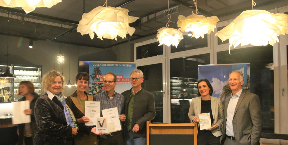 Ministerialdirektorin Dr. Ulrike Wolf, Petra Weckerle, Peter Krausnick,  Michael Friedel, Sibylle Gausing, Winfried Nesensohn