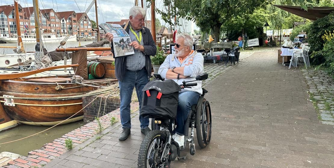 Barrierefreiheit im Praxistest: Reiseblogger Hans-Jürgen Rohe im Südlichen Ostfriesland