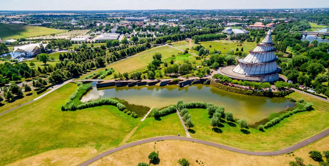 Barrierefreies Ausflugsziel in Sachsen-Anhalts Landeshauptstadt: Der Elbauenpark