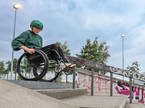 Skateanlage im Bremer Überseepark. Foto: © Frank Thomas Koch