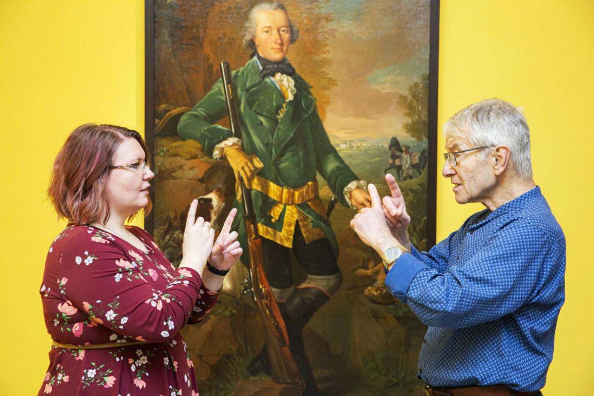 DGS-Führung im LWL-Museum für Kunst und Kultur - © LWL | Hanna Neander