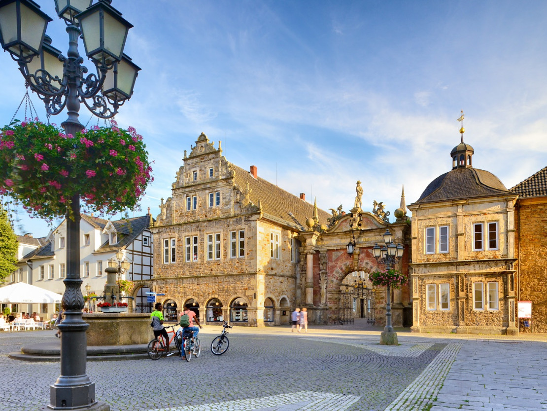 Marktplatz am Schlosstor Bückeburg_TMN Francesco Carovillano_klein