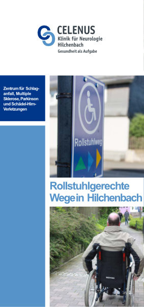 Flyer Rollstuhlgerechte Wege Celenus Fachklinik Hilchenbach - © Celenus Fachklinik Flyer Rollstuhlgerechte Wege Celenus Fachklinik Hilchenbach - © Celenus Fachklinik